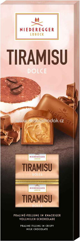 Niederegger Praliné Klassiker Tiramisu Dolce, 100g