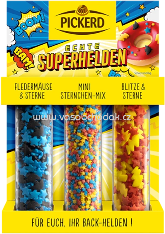 Pickerd Superhelden, 3 St, 68g