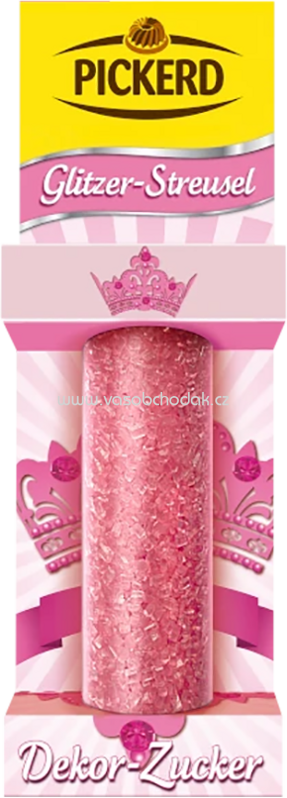 Pickerd Glitzer Streusel pink, 34g