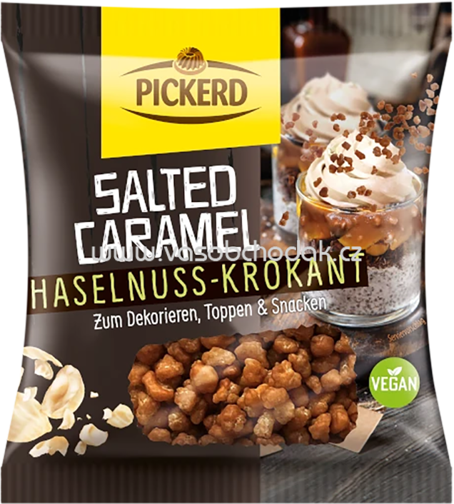 Pickerd Salted Caramel Haselnuss Krokant, 50g