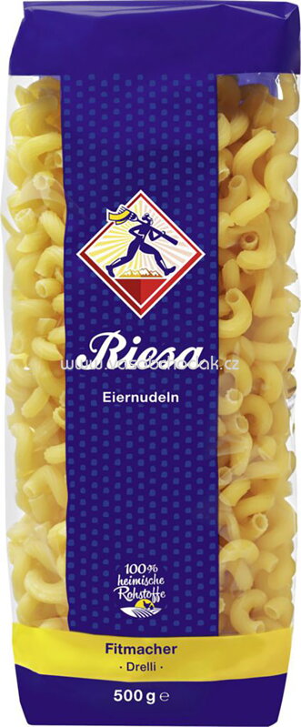 Riesa Eiernudeln Fitmacher - Drelli, 500g