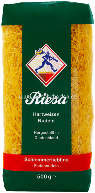 Riesa Hartweizen Nudeln - Fadennudeln, 500g