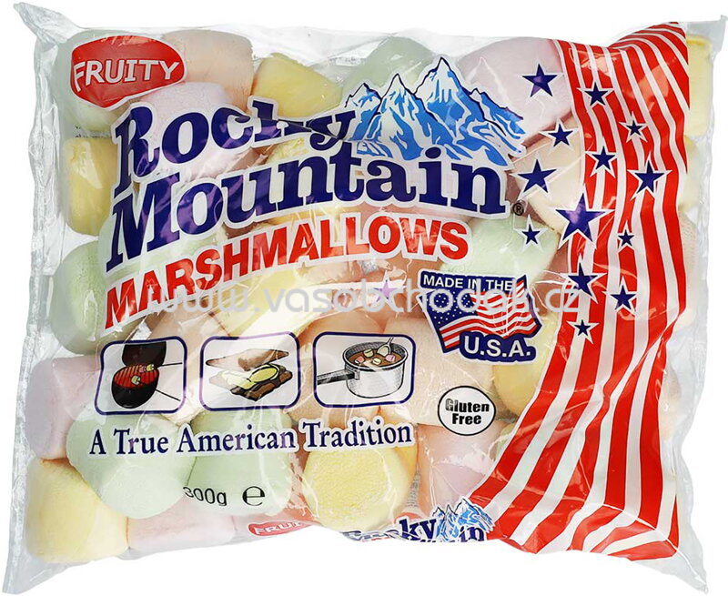 Rocky Mountain Marshmallows Fruity, 300g