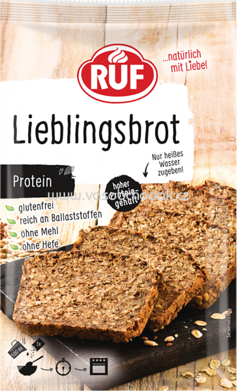 RUF Backmischung Lieblingsbrot Protein, 500g