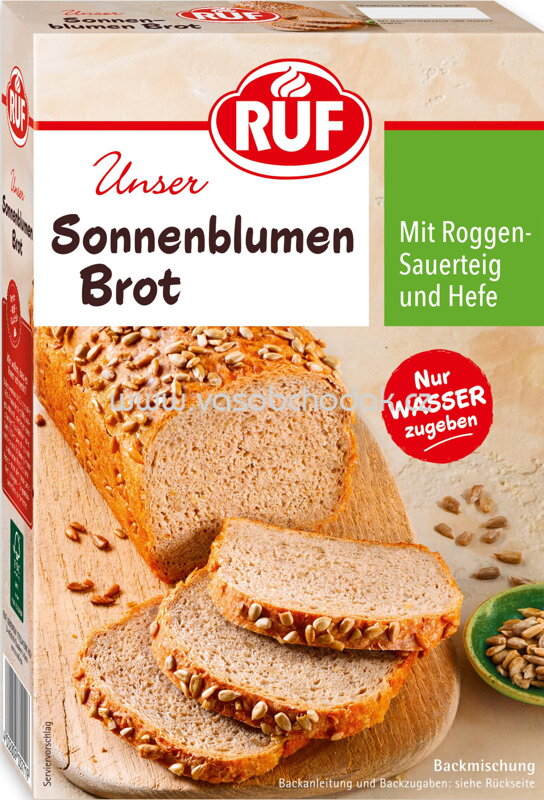 RUF Backmischung Sonnenblumen Brot, 410g