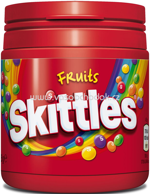 Skittles Fruits, 125g