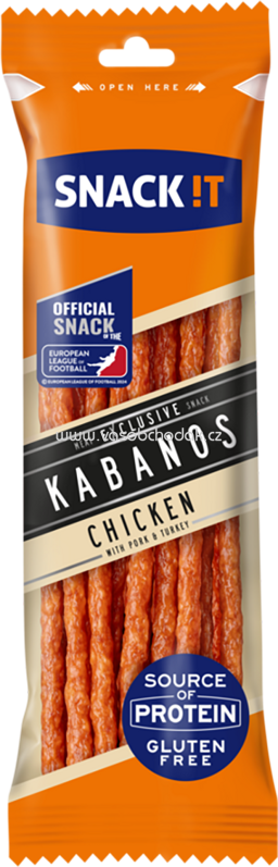 SnackIt Exclusive Kabanos Chicken, 120g