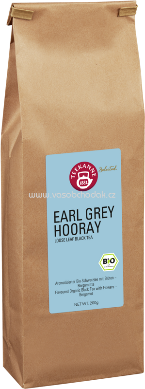 Teekanne Selected. Earl Grey Hooray Bio Loser Tee, 200g