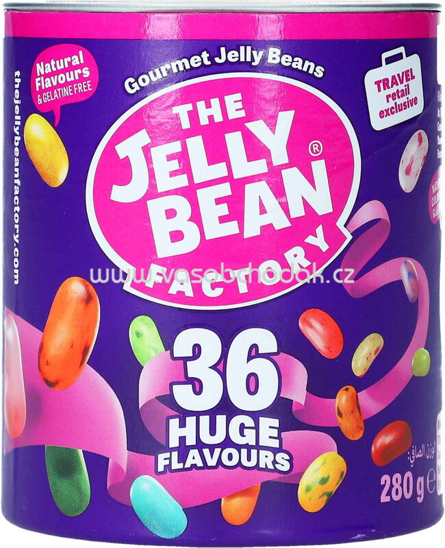 The Jelly Bean Factory 36 Huge Flavours Can, 280g