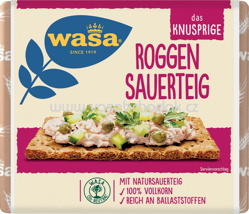 Wasa Knäckebrot Roggen Sauerteig, 235g