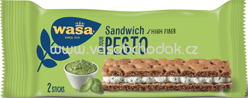 Wasa Sandwich Pesto, 3 St, 111g