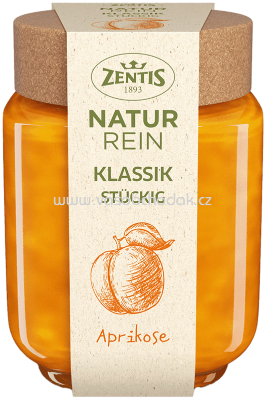 Zentis Natur Rein Klassik Stückig Aprikose, 250g