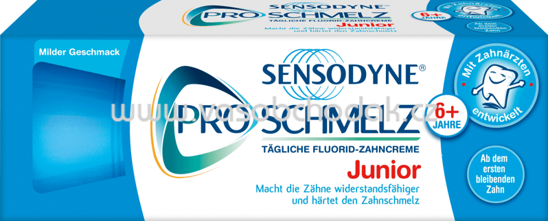 Sensodyne Zahnpasta ProSchmelz Junior, ab 6 Jahre, 50 ml