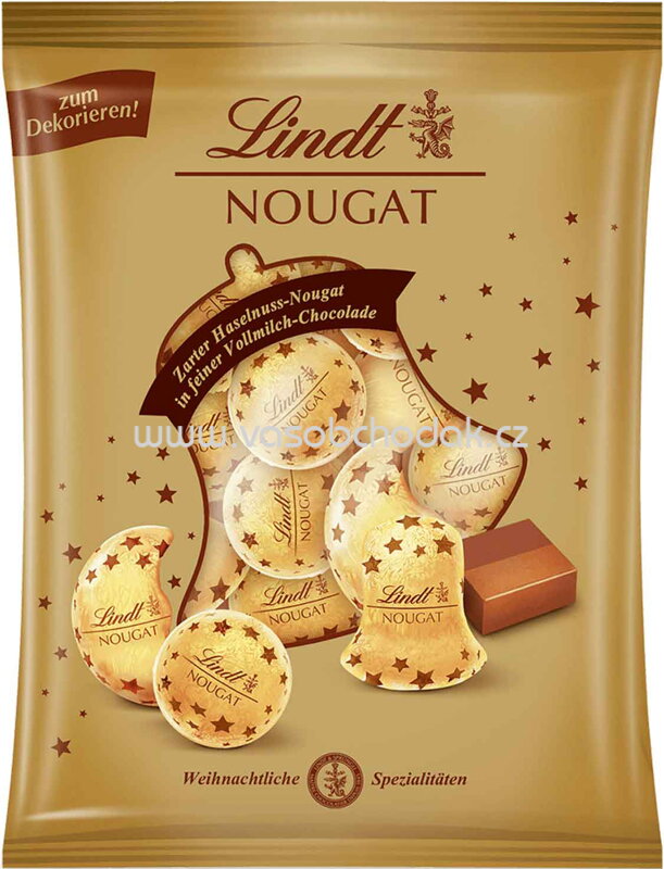 Lindt Nougat-Baumbehang Beutel, 100g