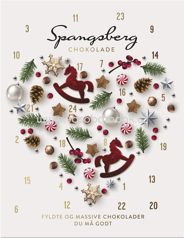 Spangsberg Assorteret Adventskalender, 227g