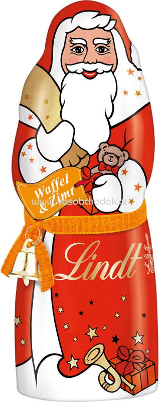 Lindt Weihnachtsmann Waffel & Zimt, 125g