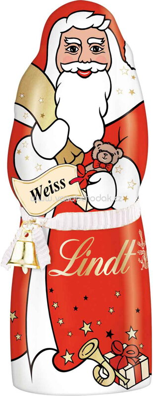 Lindt Weihnachtsmann Weiße Schokolade, 70g