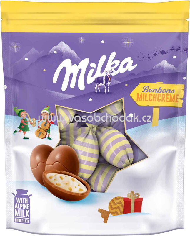 Milka Bonbons Milchcrème, 86g