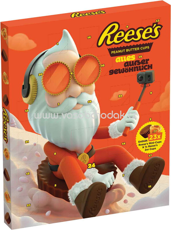 Reese's Peanut Butter Adventskalender, 240g