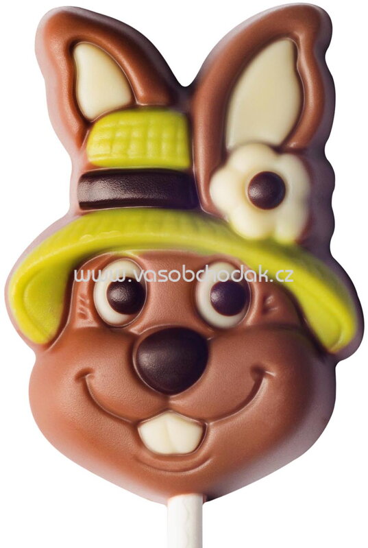 Weibler Lolly Hase mit Hut, 15g