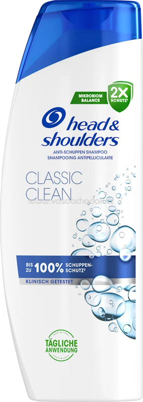 head&shoulders Shampoo Anti-Schuppen Classic Clean, 500 ml