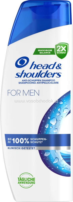 head&shoulders Shampoo Anti-Schuppen For Men, 300 ml