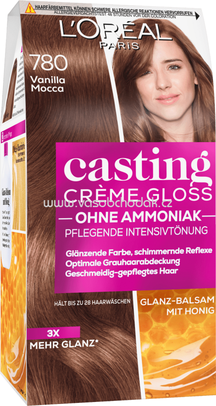 L'ORÉAL Paris Casting Creme Gloss Haarfarbe Intensivtönung Vanilla Mocca 780, 1 St