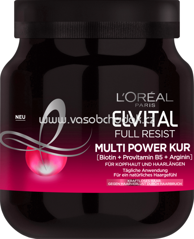 L'ORÉAL Paris Elvital Full Resist Multi Power Kur, 680 ml