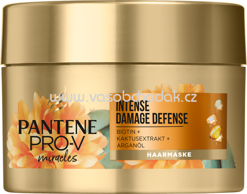 PANTENE PRO-V Haarmaske Miracles Intense Damage Defense, 160 ml PANTENE PRO-V Haarmaske Miracles Intense Damage Defense, 160 ml