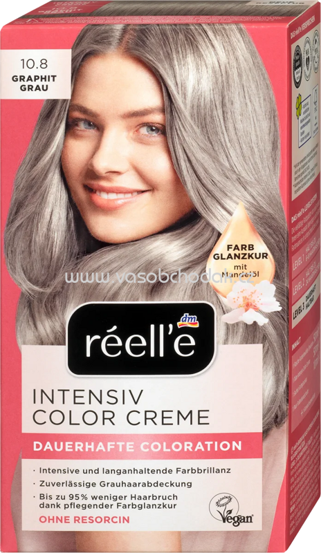 réell‘e Haarfarbe Graphit Grau 10.8, 1 St réell‘e Haarfarbe Graphit Grau 10.8, 1 St
