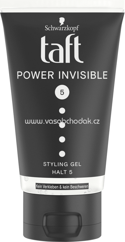 Schwarzkopf 3 Wetter taft Styling Gel POWER INVISIBLE, 150 ml