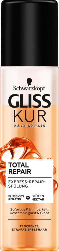 Schwarzkopf Gliss Kur Express-Repair-Conditioner Total Repair, 200 ml Schwarzkopf Gliss Kur Express-Repair-Conditioner Total Repair, 200 ml