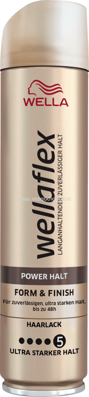 wellaflex Haarlack Form & Finish Ultra starker Halt, 250 ml